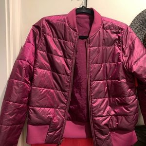 Lululemon reversible bomber jacket
